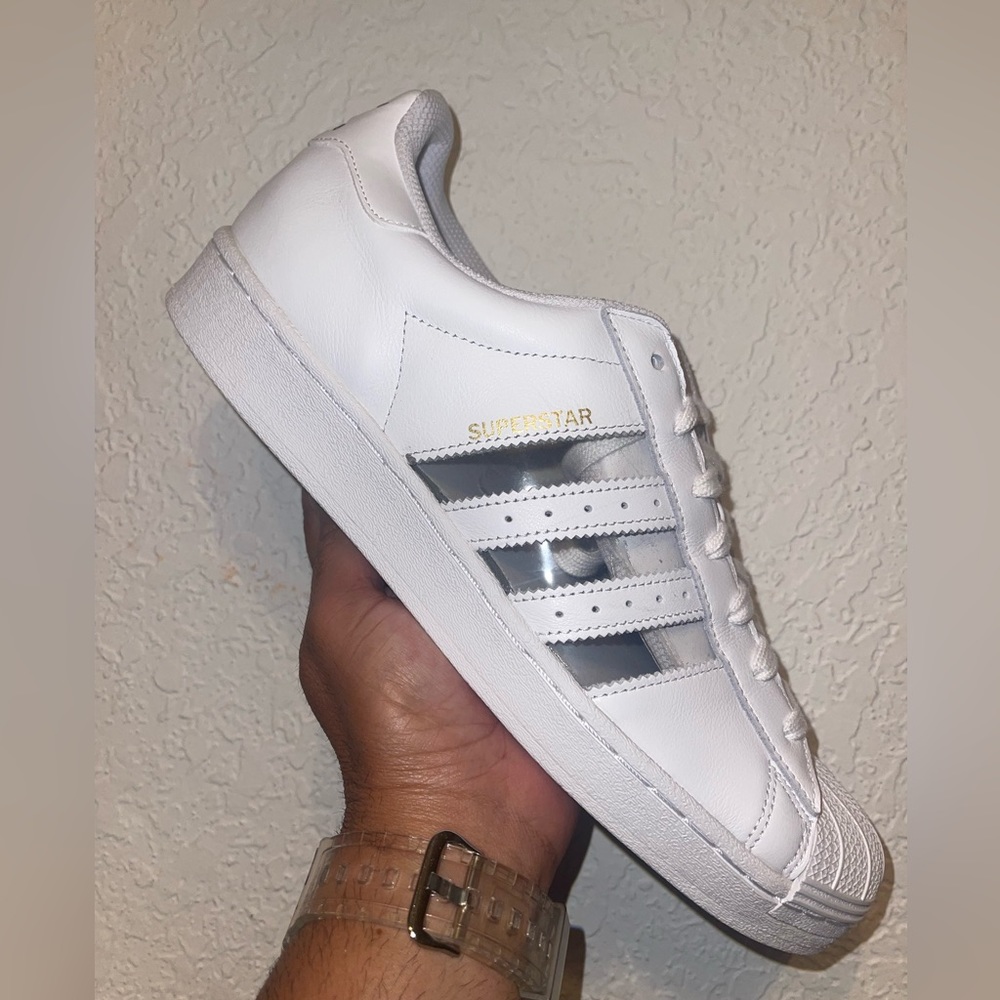 Adidas SuperStar white Transparent!!!!